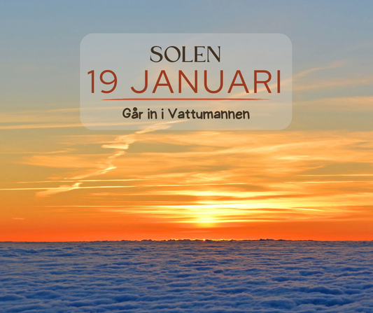 Solen går in i Vattumannen den 19 januari