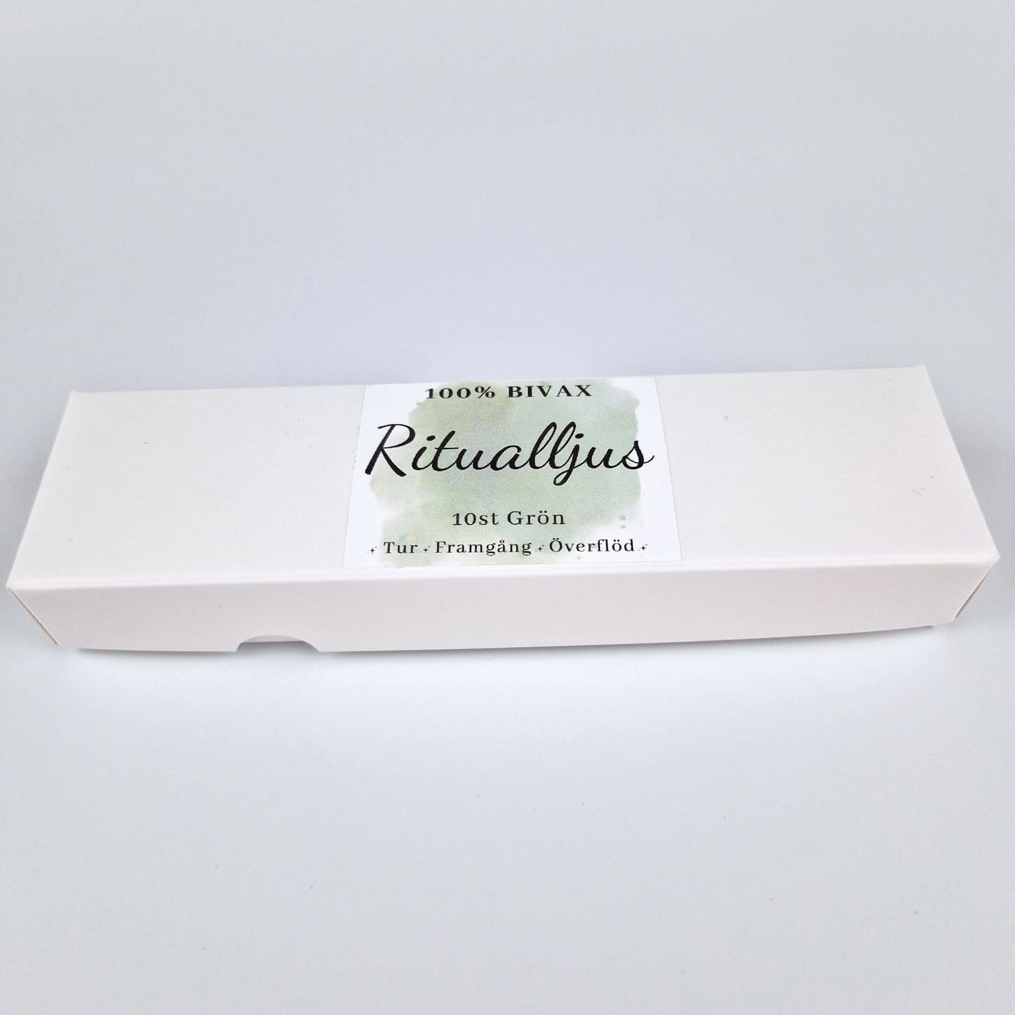 Ritualljus Gröna 10-pack