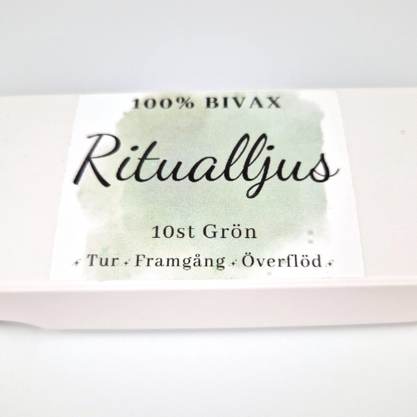 Ritualljus Gröna 10-pack